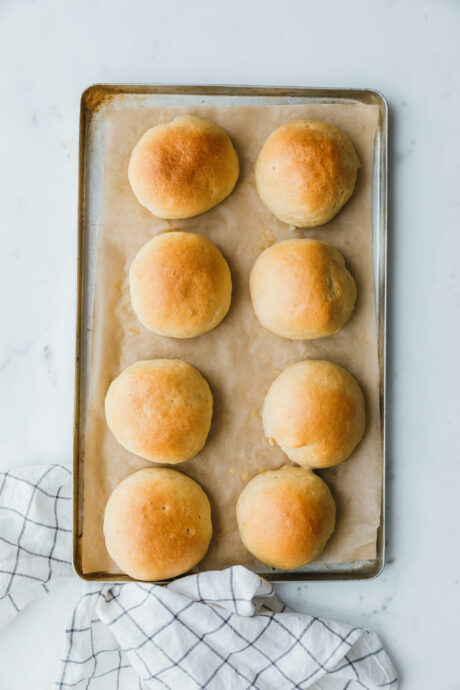 Vegane Berliner aus dem Ofen