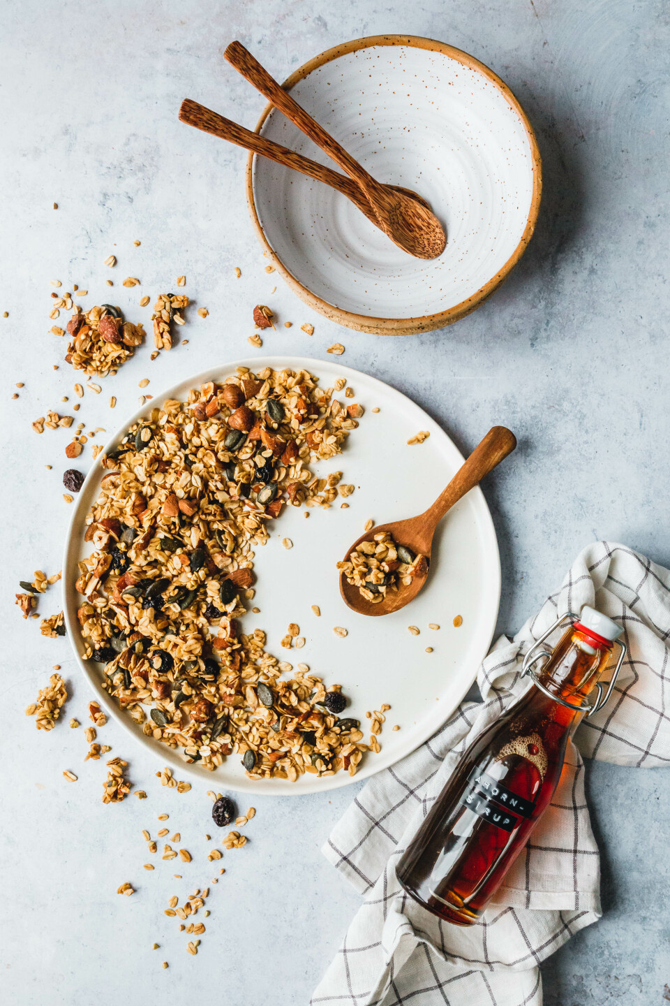Granola mit Buchweizen & Ahornsirup