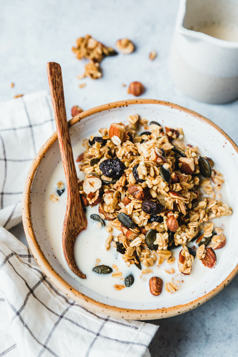 Granola mit Buchweizen & Ahornsirup