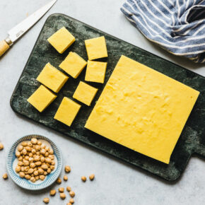 Kichererbsen-Tofu
