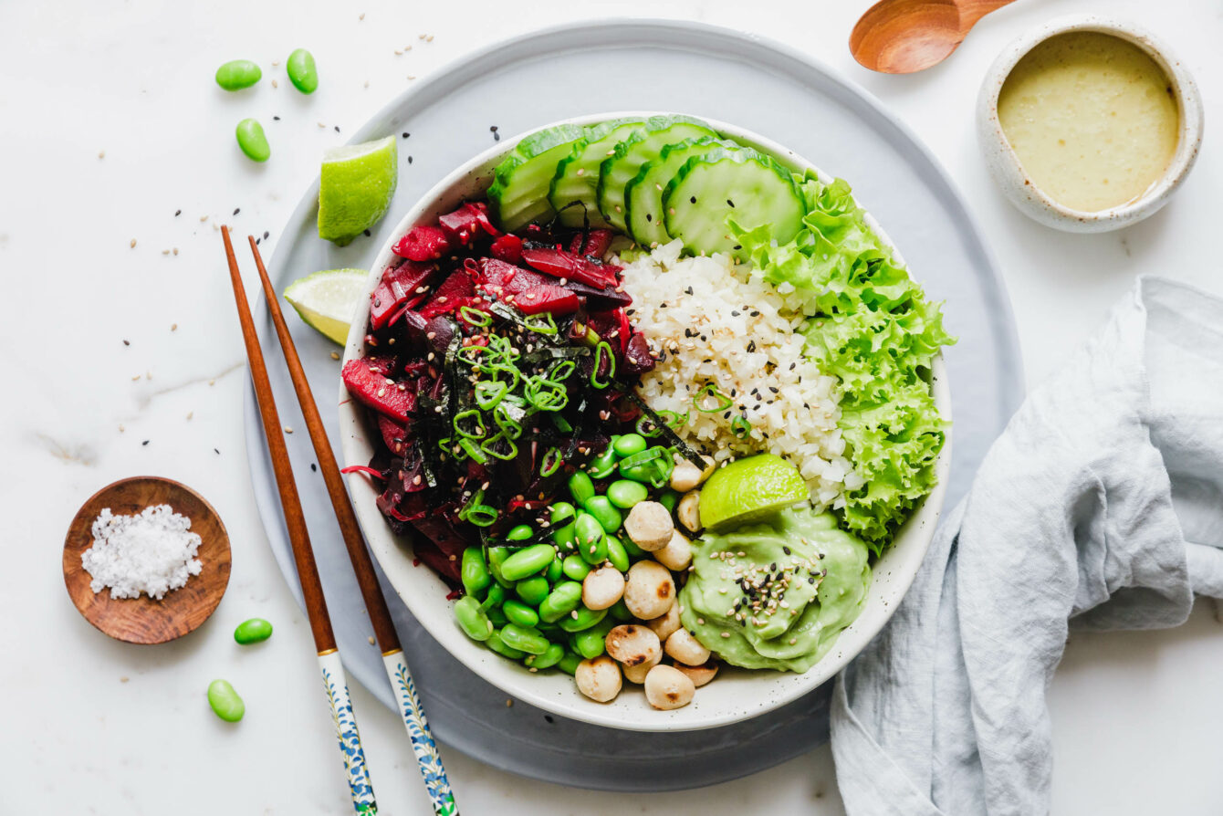 Poke Bowl mit Rote Bete