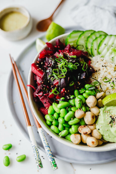 Poke Bowl mit Rote Bete