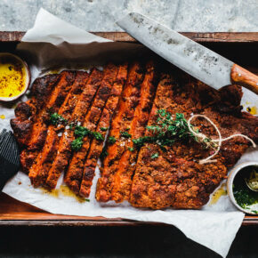Vegane Spare Ribs mit Senf Dry Rub