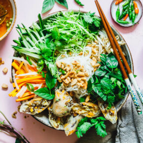 Bun Chay – vietnamesischer Reisnudelsalat