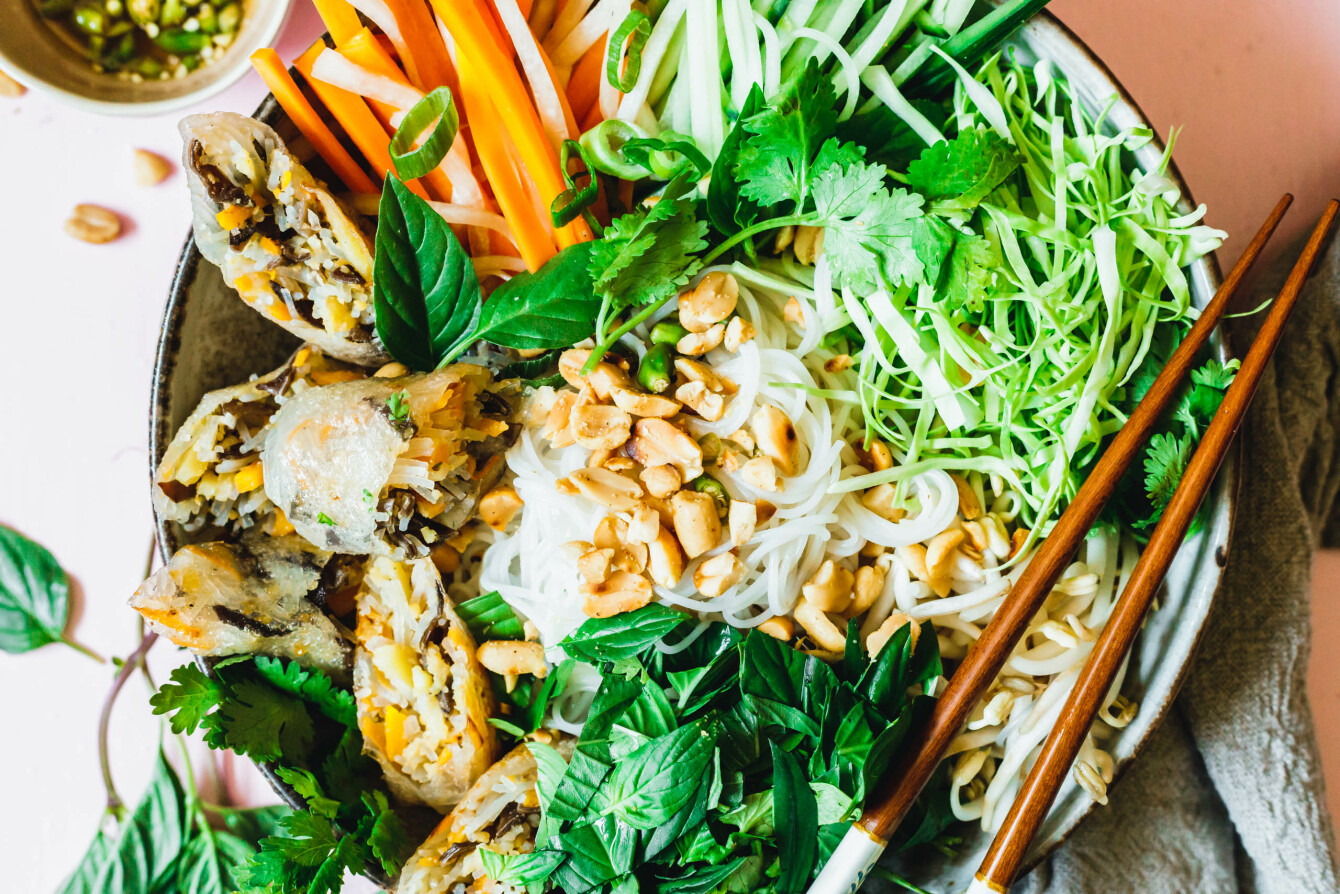 Bun Chay – vietnamesischer Reisnudelsalat