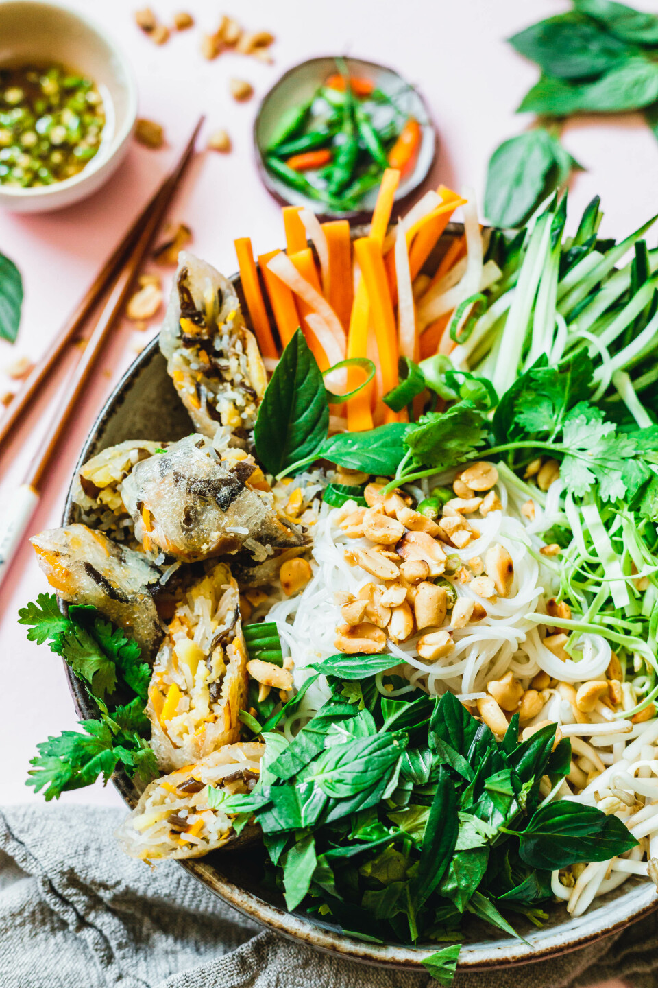 Bun Chay – vietnamesischer Reisnudelsalat