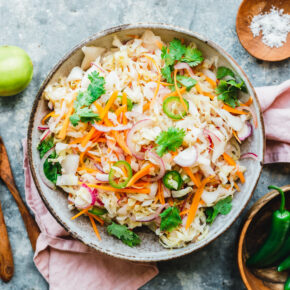 Curtido – leicht fermentierter Krautsalat aus El Salvador