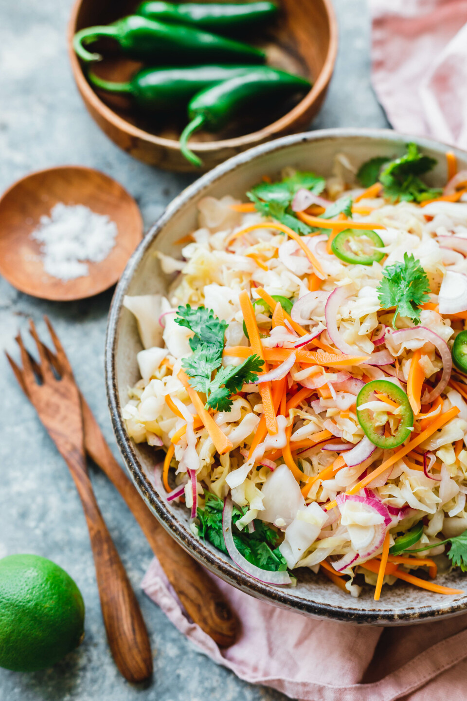 Curtido – leicht fermentierter Krautsalat aus El Salvador