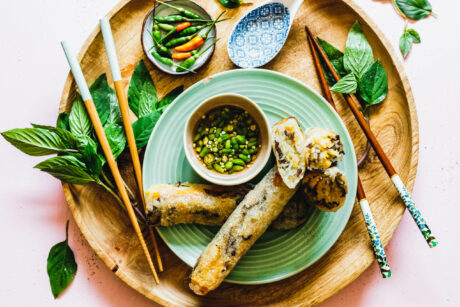 Vegane Nem Chay - vietnamesische Frühlingsrollen