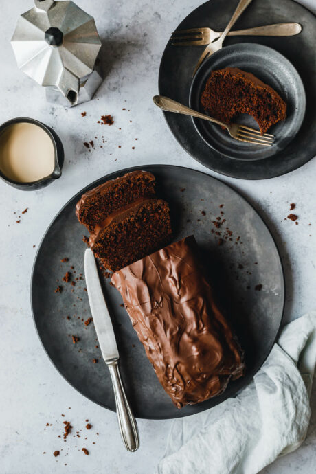 Veganer Zucchini-Schokokuchen