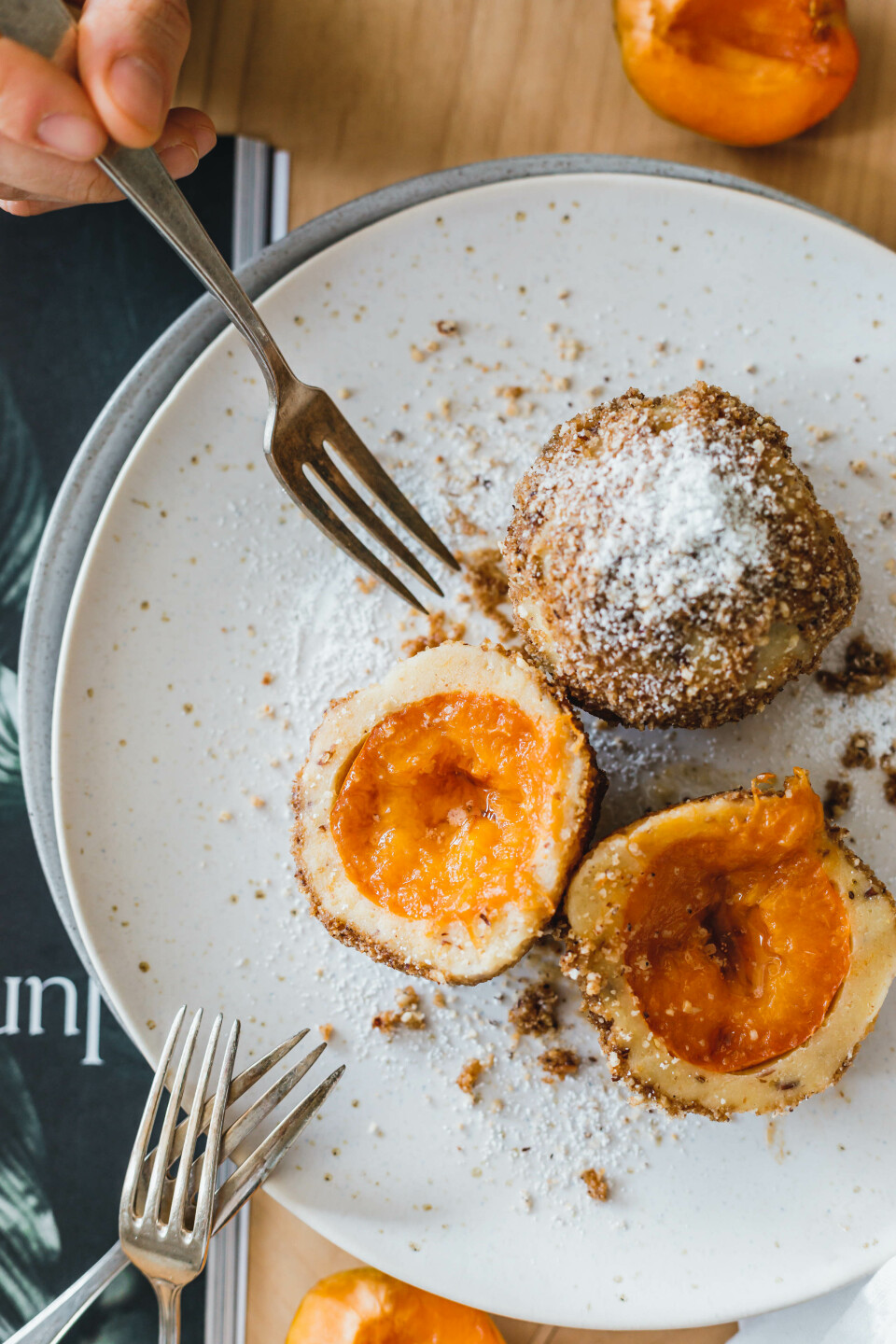 Vegane Marillenknödel