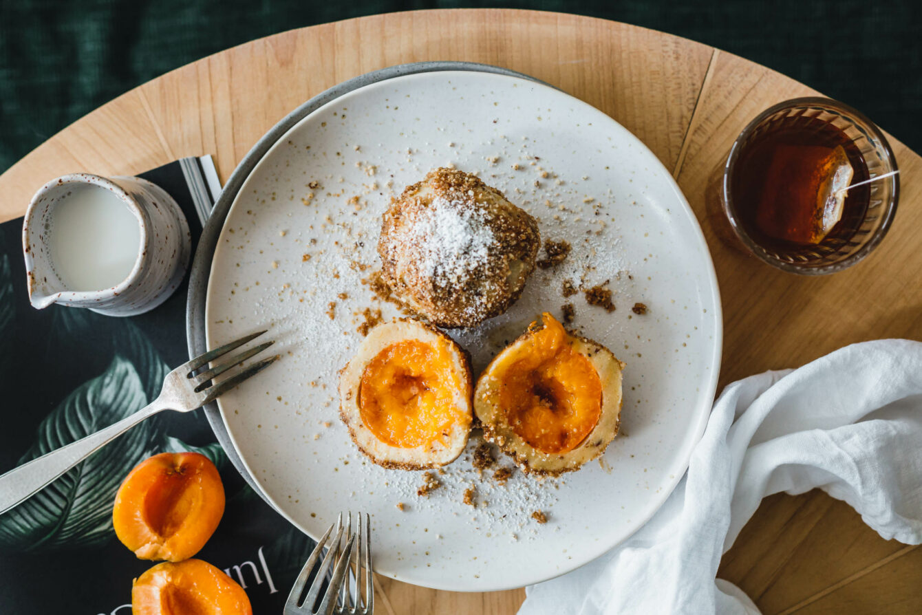 Vegane Marillenknödel