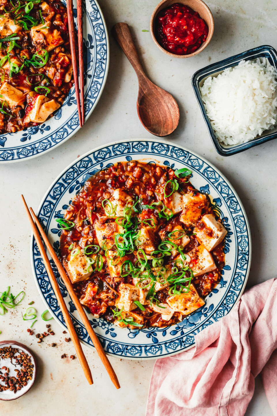 Veganer Mapo-Tofu