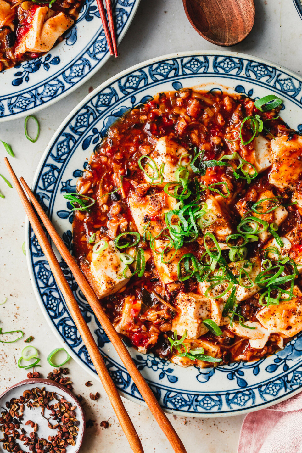Veganer Mapo-Tofu