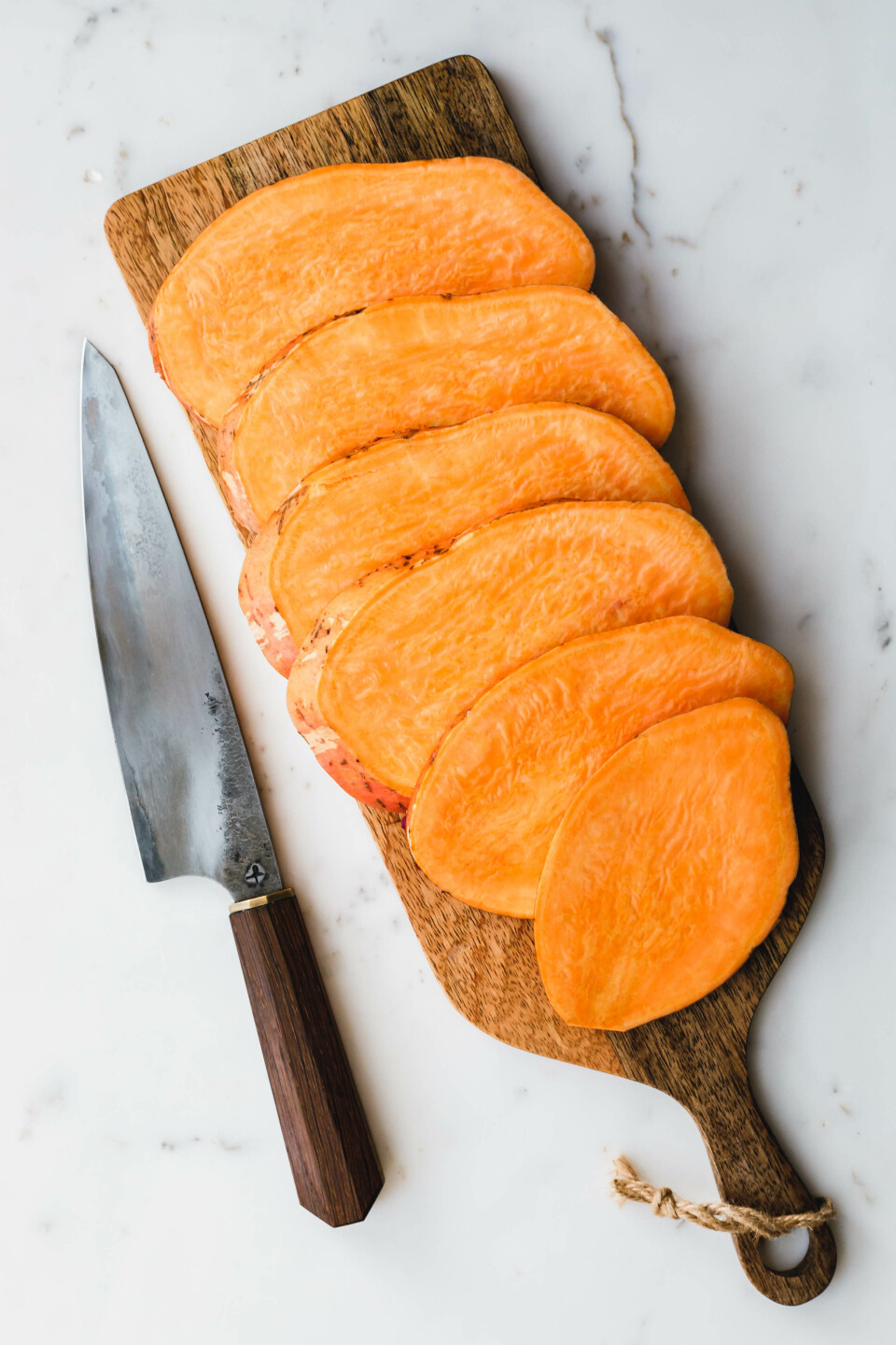 Süßkartoffel in Scheiben