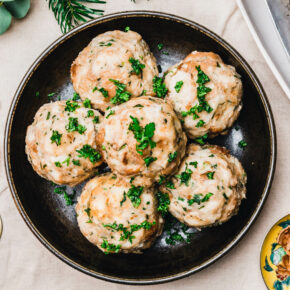 Vegane Semmelknödel