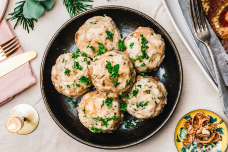 Vegane Semmelknödel