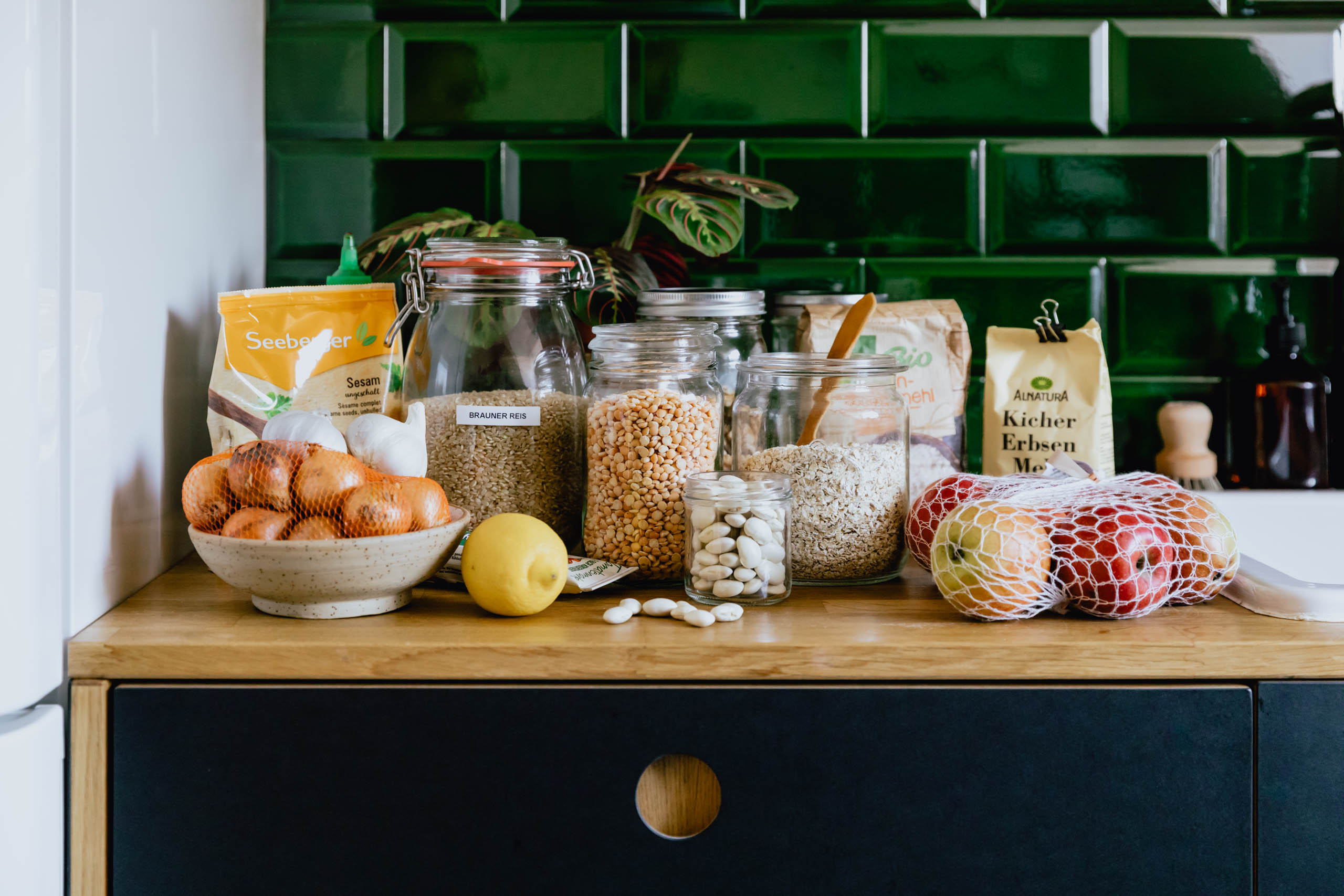 Unser sinnvoller veganer Vorratsschrank