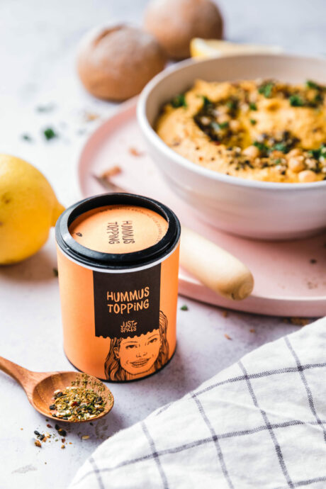 Gerösteter Karottenhummus