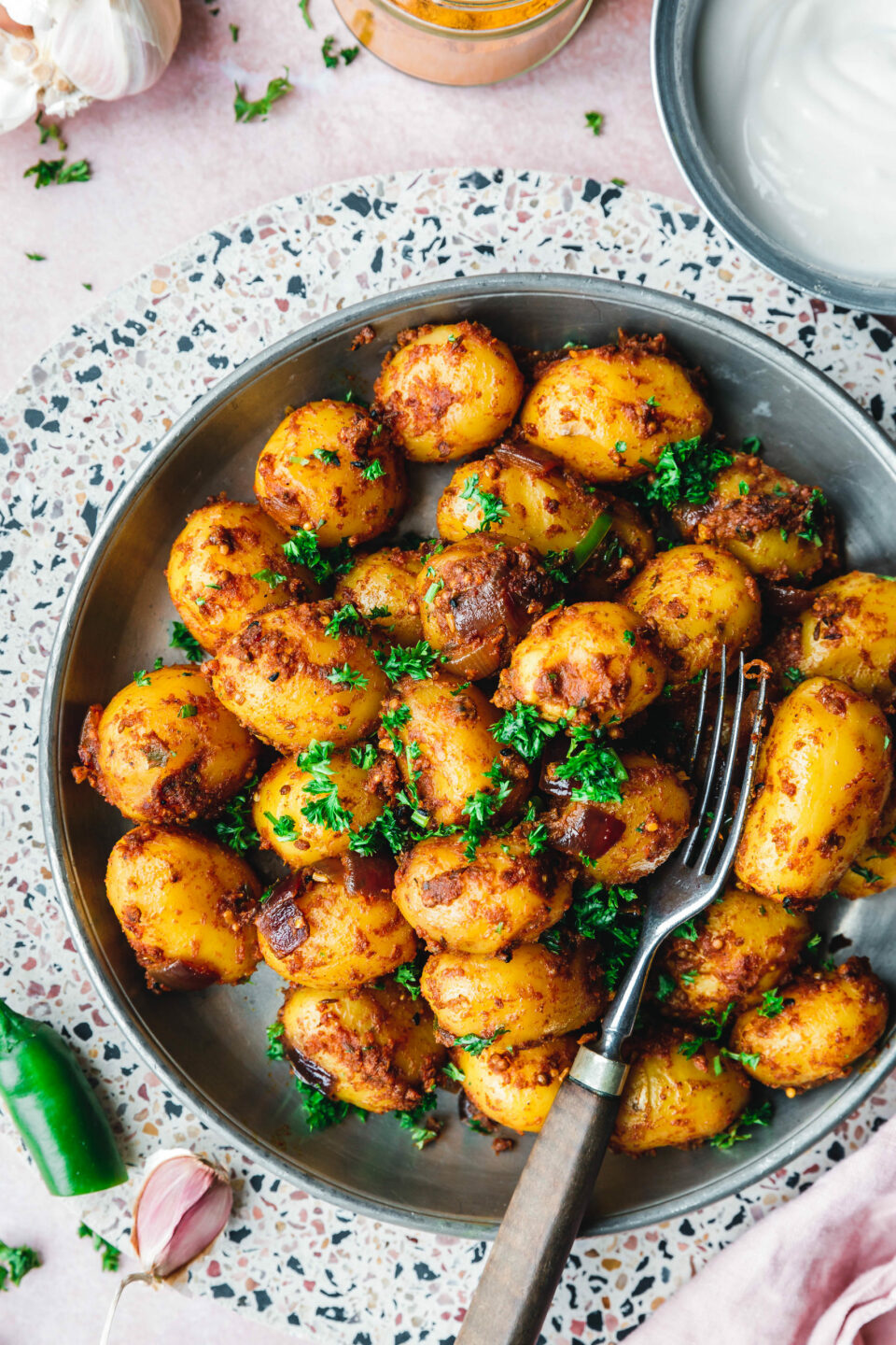 Bombay Potatoes – (anglo-)indische Curry-Kartoffeln
