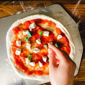 Die perfekte vegane Pizza