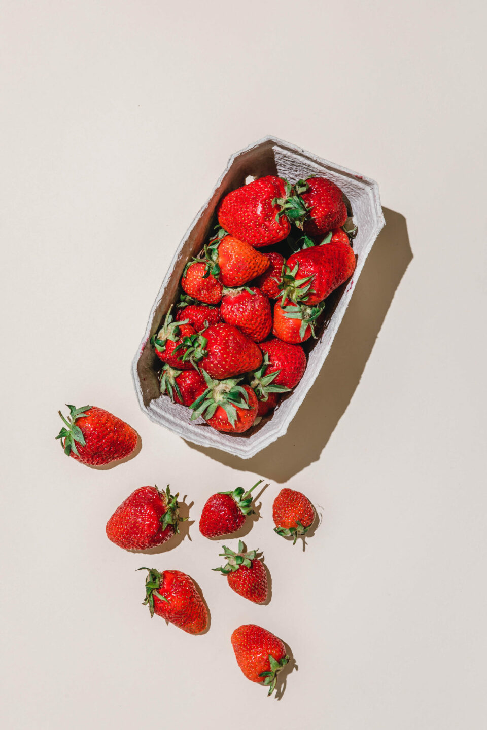 Erdbeeren Hard Light Fotografie