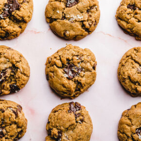 Vegane Chocolate Chip Cookies