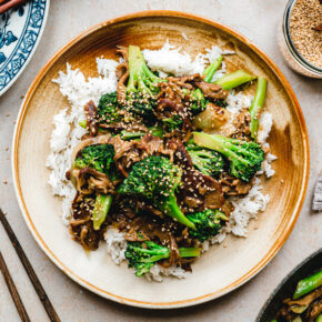 Vegan Beef and Broccoli – Brokkoli-Stir-fry mit Seitan