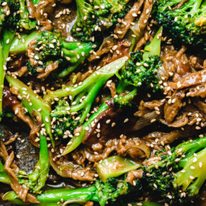 Vegan Beef and Broccoli – Brokkoli-Stir-fry mit Seitan