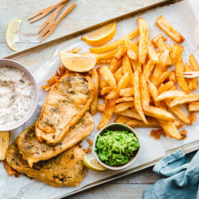 Vegane Fish and Chips