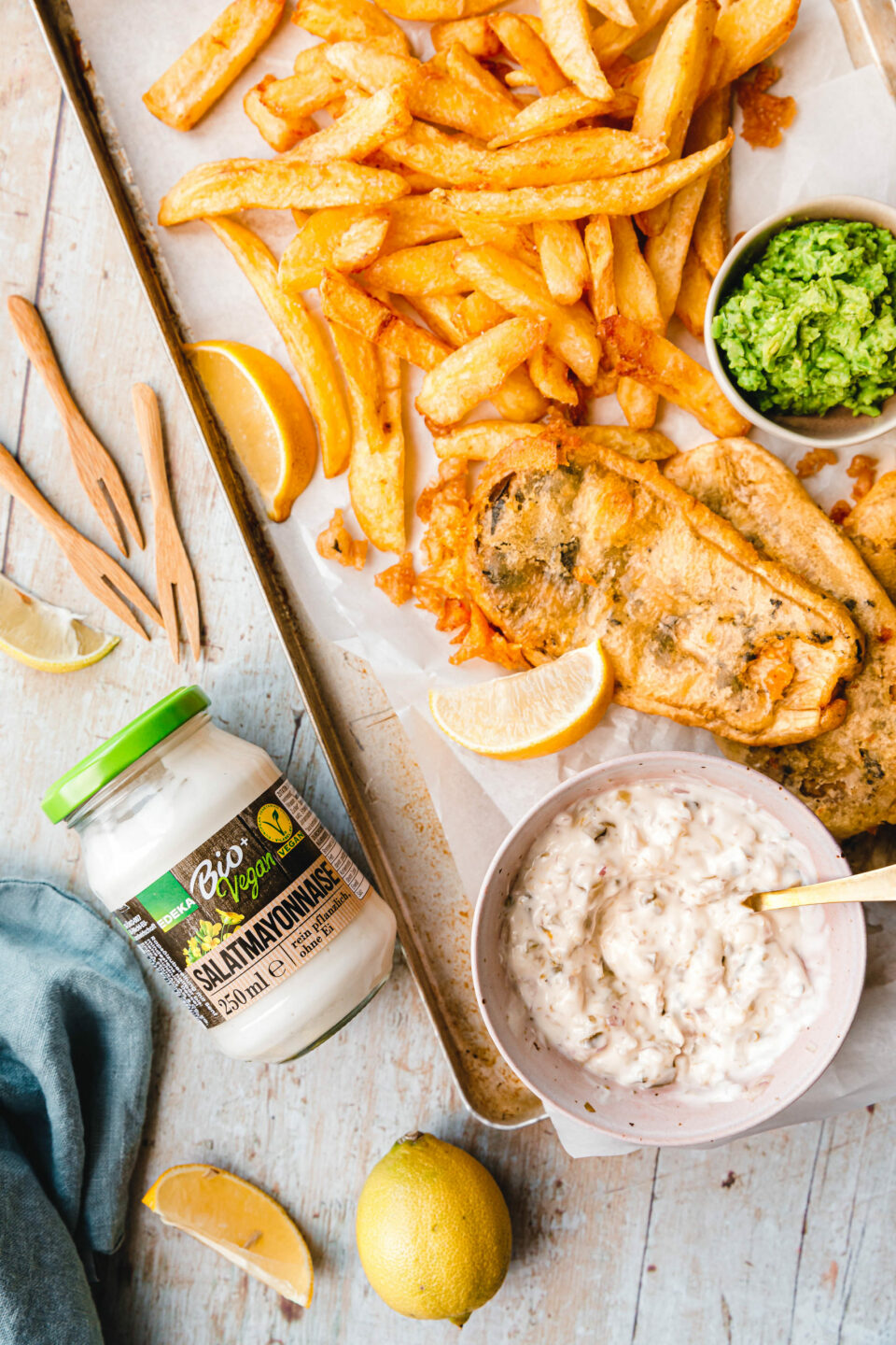 Vegane Fish and Chips