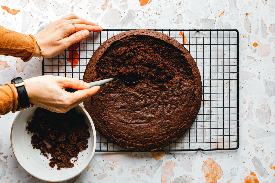 Anleitung Veganer Maulwurfkuchen