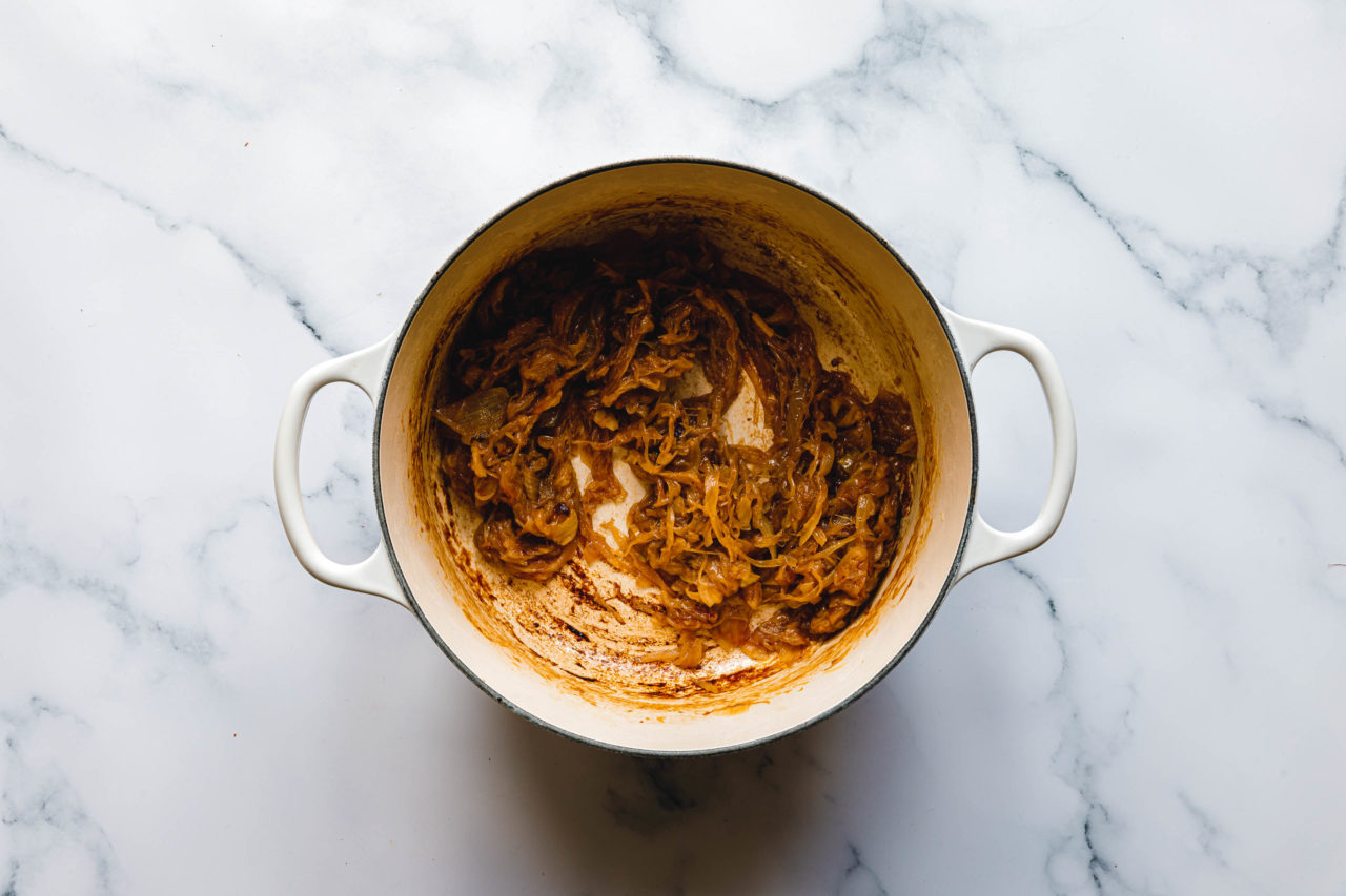 Karamellisierte Zwiebeln