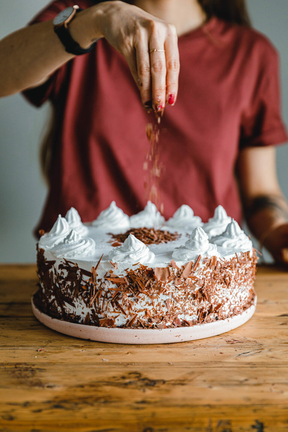 Vegane Schwarzwälder Kirschtorte
