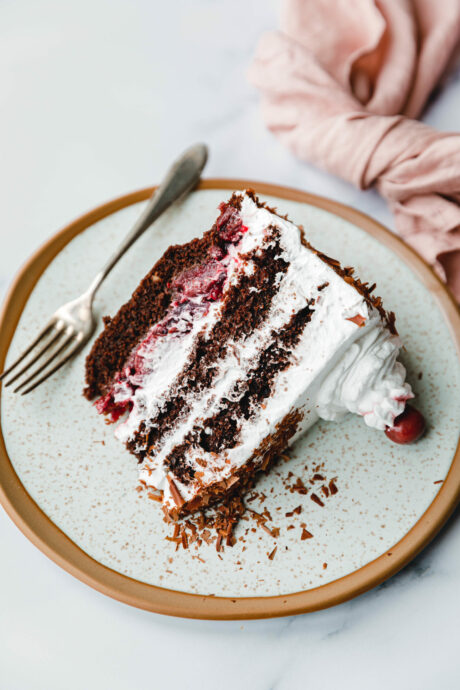Vegane Schwarzwälder Kirschtorte