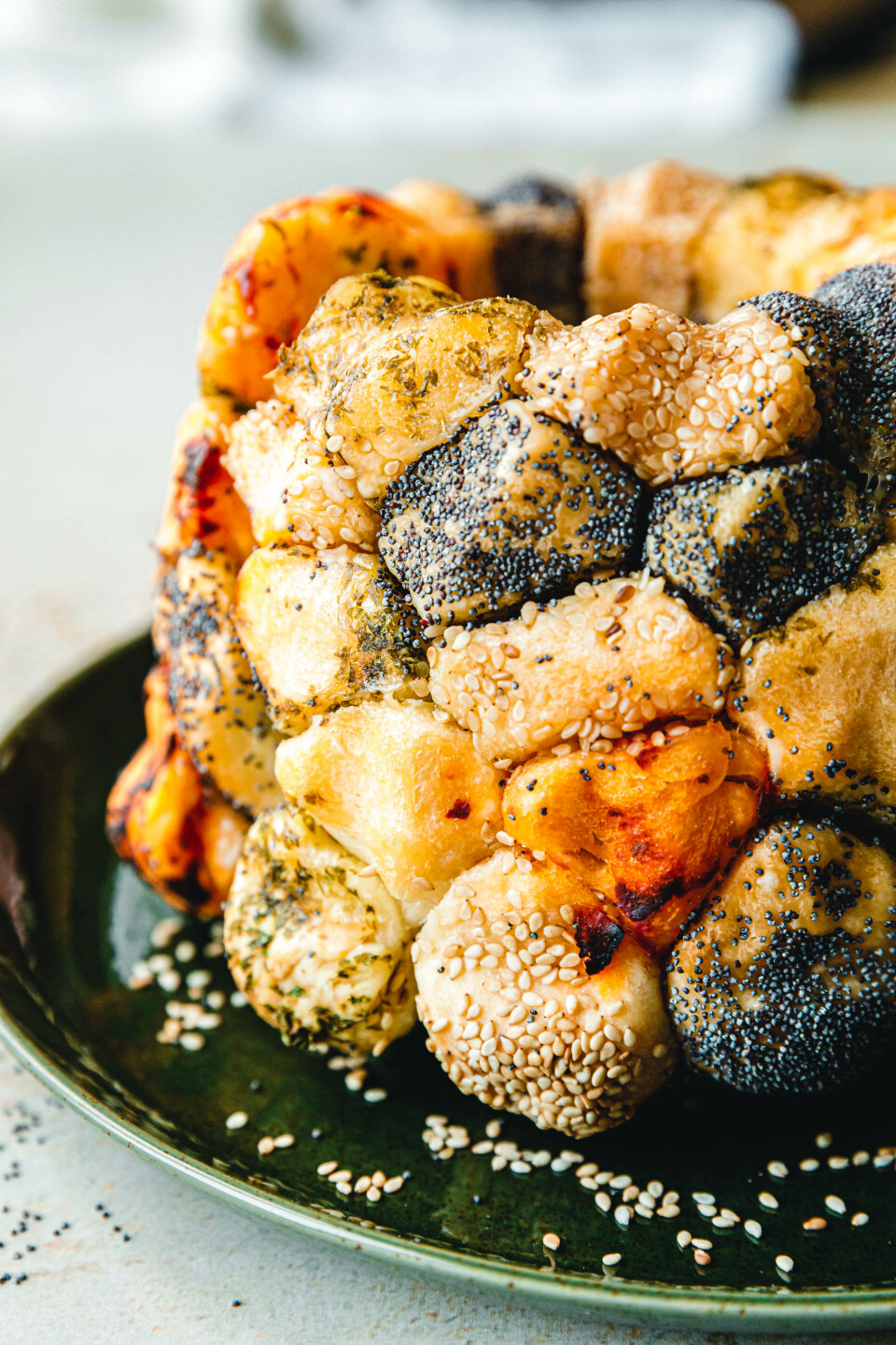 Herzhaftes Monkey Bread mit Sauerteig