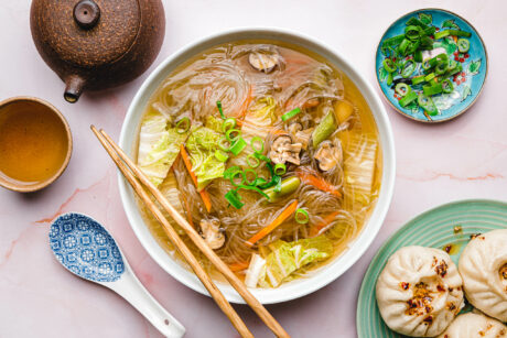 Die einfachste und leckerste Glasnudelsuppe