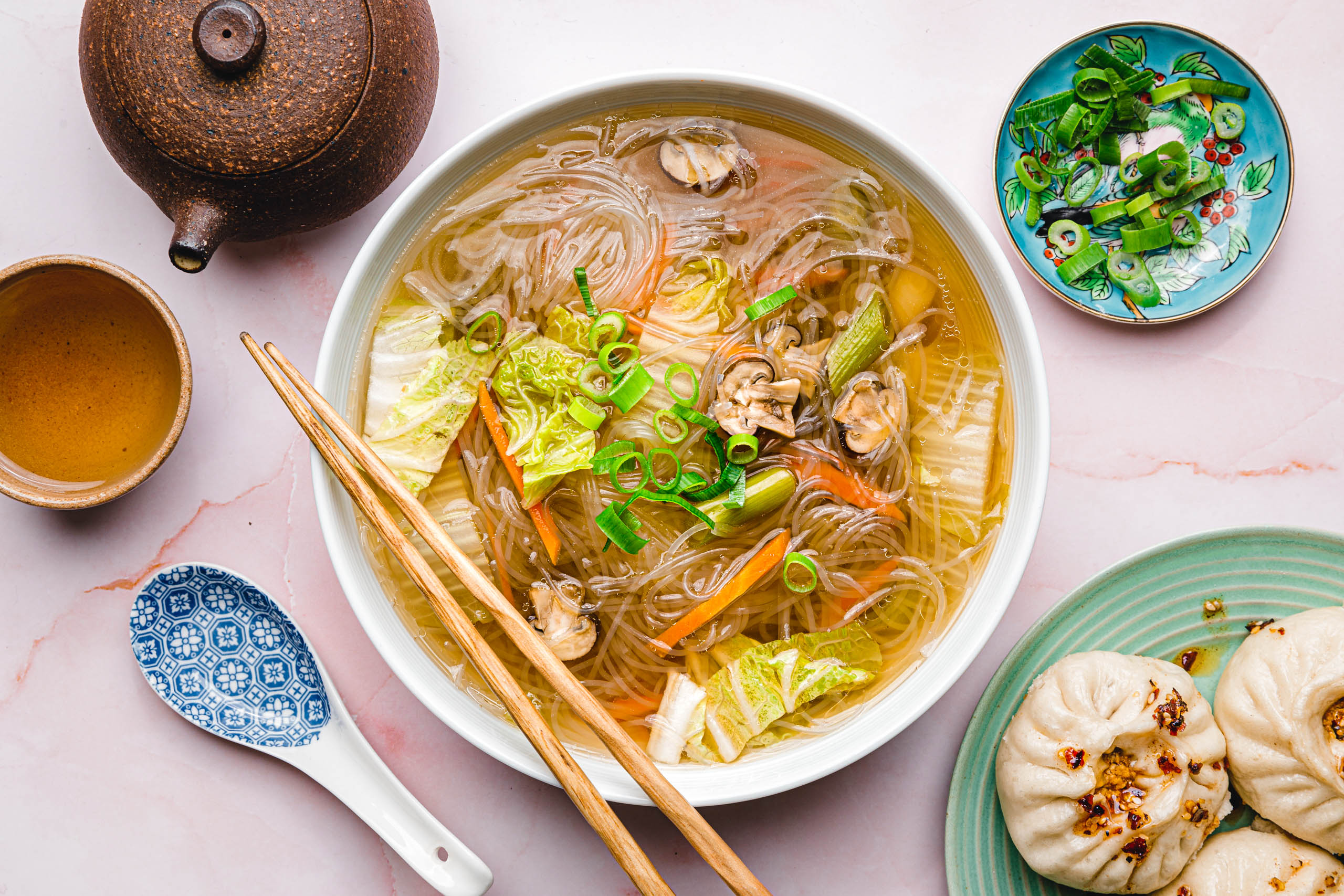 Die einfachste und leckerste Glasnudelsuppe