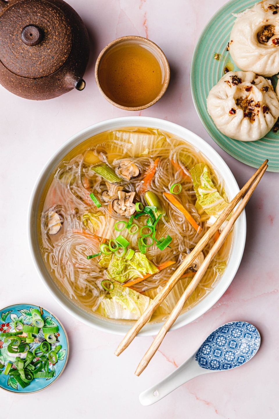 Die einfachste und leckerste Glasnudelsuppe