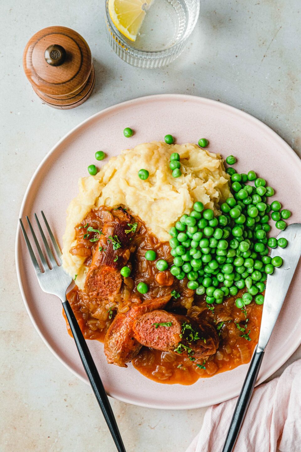 Unsere einfache vegane Zwiebelsauce