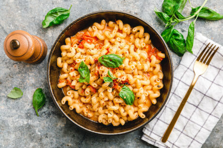 Vegane Baked Feta Pasta