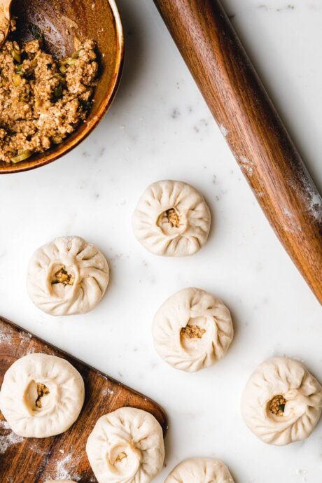 Zubereitung Dumplings