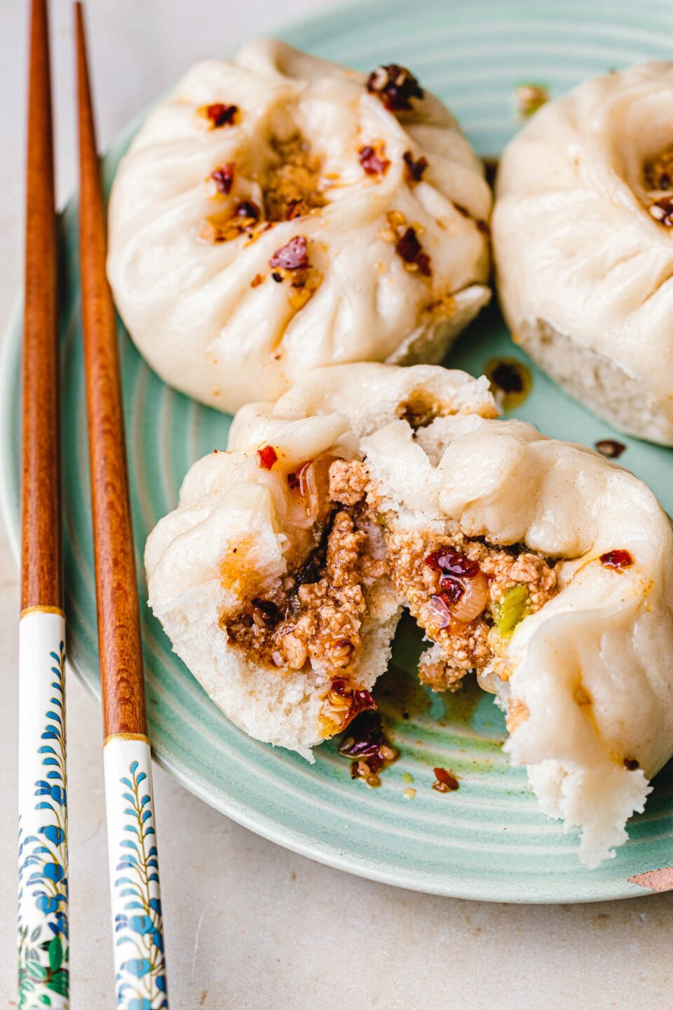 Dumplings mit Tofufüllung