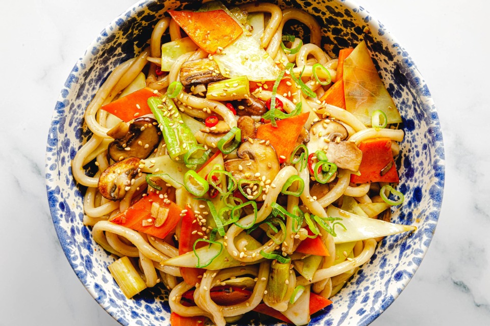 Eat this! Vegane Yaki Udon
