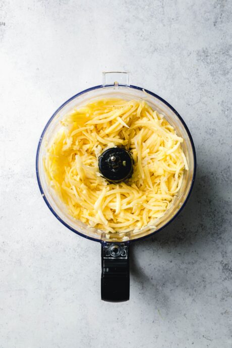 Geriebene Kartoffeln