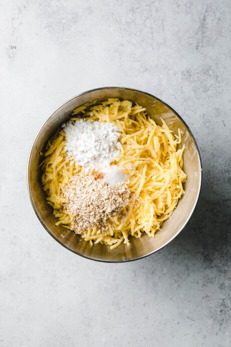 Kartoffelpuffer würzen