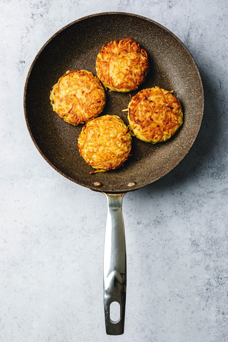 Perfekte vegane Kartoffelpuffer