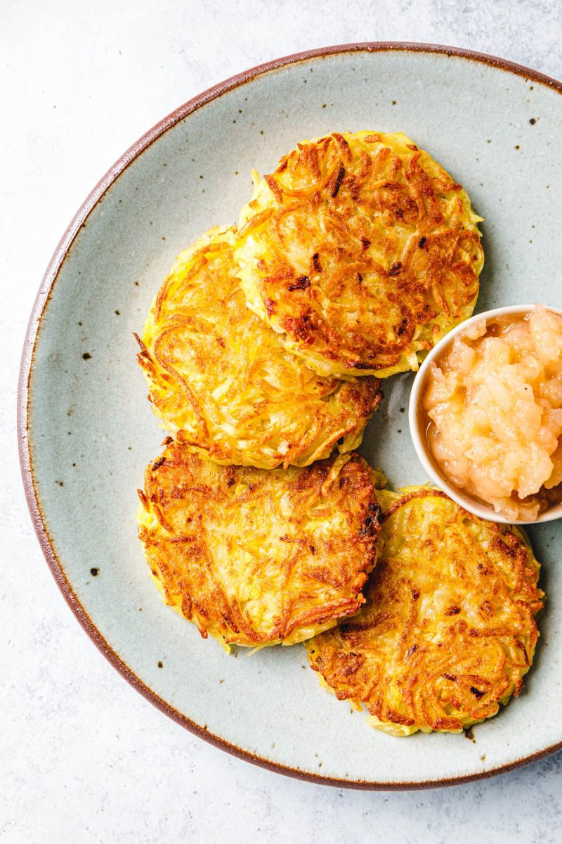 Perfekte vegane Kartoffelpuffer