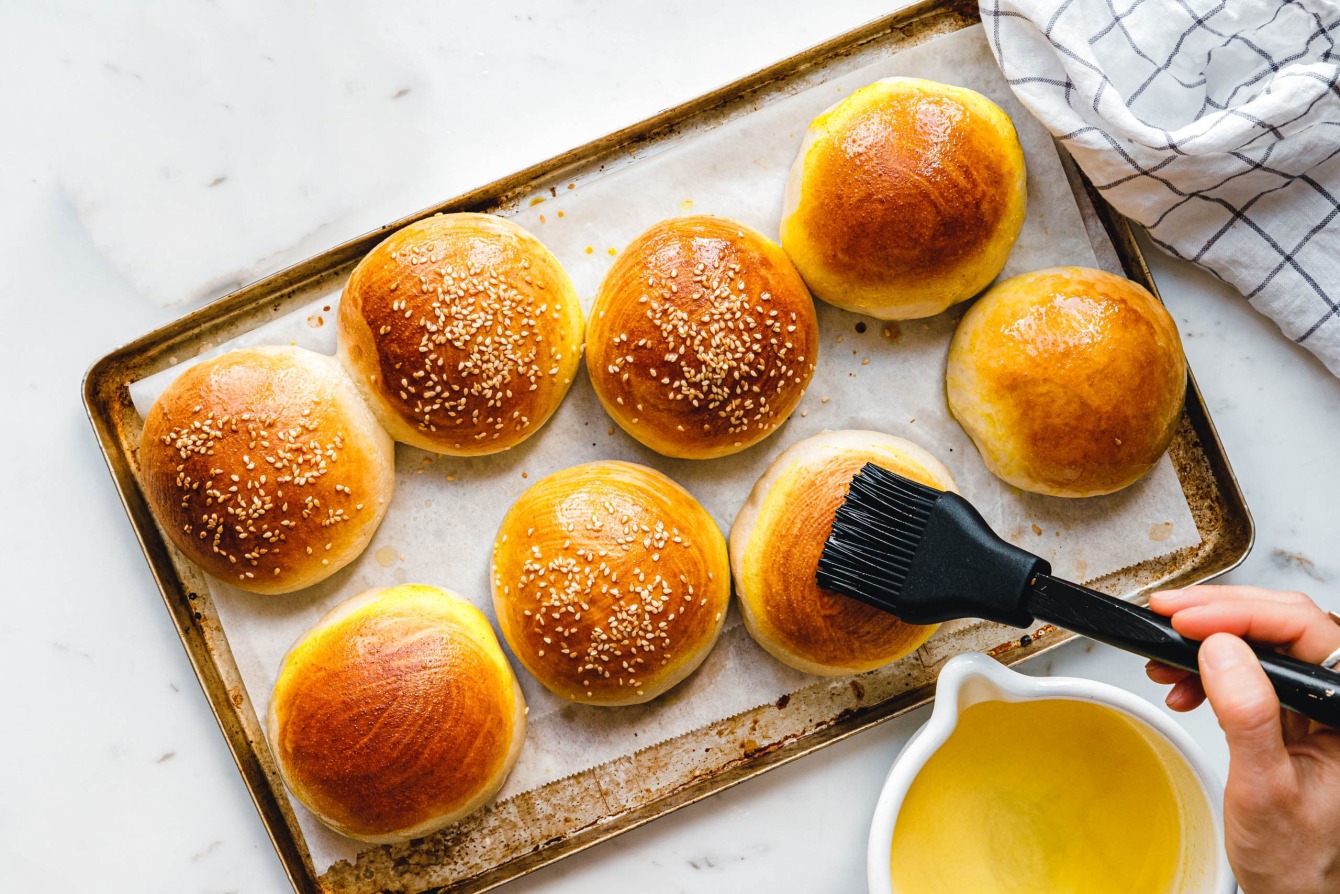 Vegane Brioche Burger Buns