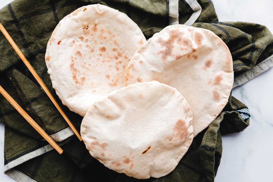 Einfache Pita-Brote